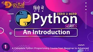 1- Introduction to Python | What is Python | Python Tutorial in Hindi