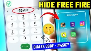 How To Hide Free Fire In Dialer | Free Fire Dial Pad Mein Kaise Chupaye | Free Fire Hide In Dialer?