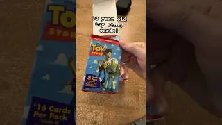 Who remembers thes Toy Story cards? #tradingcards #toystory #pokemon #gaming