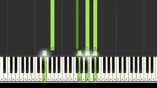 4 Easy Chill R&B chords in E minor (MIDI FILE) [Synthesia] (Piano tutorial)