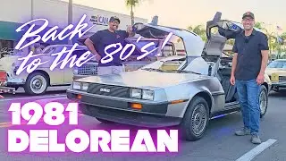 DeLorean DMC12 takes Gas n Go Back to the 80's!
