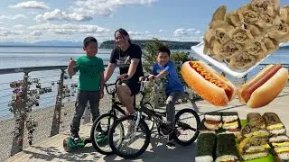 FAMILY FUN AT CHAMBERS BAY + MAKING DUMPLINGS + SHOUT-OUT