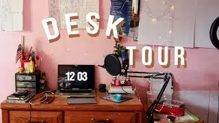 Aesthetic Desk Tour 2018 | Carritube