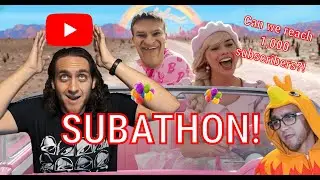 🔴 LIVE - ✨SUBTHON!✨ (can we get to 1,000?!)