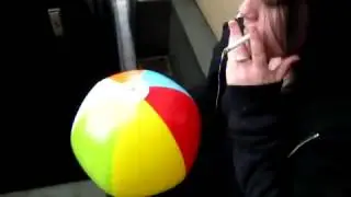 Beachball Pop while Smoking
