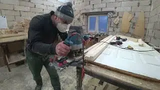 DIY Wooden Door Frame.