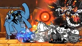 Battle Cats - The Malevolent Cat - Century’s End (Insane) (Uberless w/Cone and Uber w/Cactus)