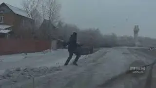 Занос на Исилькульском тракте, Омск