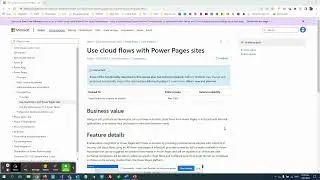 Microsoft Power Platform Wave 1 2023 Update: Cloud Flow with Power Pages