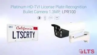 High Definition License Plate Recognition HDTVI Camera, LPR100 - How to Setup