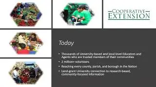 The Cooperative Extension System-An Overview