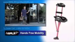iWalk hands free alternative for crutches on Stairs are the Best
