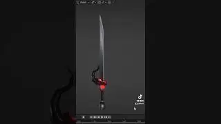 Roblox sword in Blender 