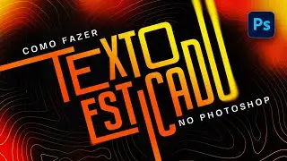 Como fazer TEXTO ESTICADO no Photoshop - Tutorial (2024)