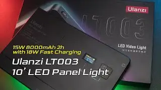 Is Ulanzi LT003 the BEST Low Budget LED Panel Light ?