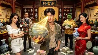 【Dubbing】A poor boy unexpectedly awakens the magic ring for appraising treasures!#shortdrama #drama