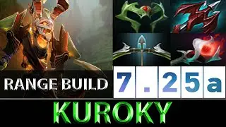 Kuroky [Clinkz] Extra Range Build All The Way ► Dota 2 7.25a