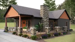 29'x42' (9x13m) Amazing One-Story Retirement House | Living Comfortable & Safe!