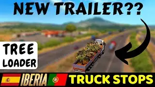 Iberia: Truck Stops | New Trailer: Tree-Loader!? Iberia Map DLC for ETS2 - News | SCS News 