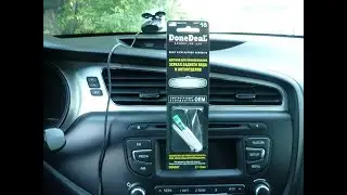 Как приклеить зеркало заднего вида.