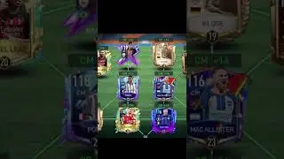 My FIFA Mobile Team🤩 #fypシ #fifamobile #team #shorts
