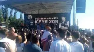 Концерт памяти Юрия Хоя 27.07.2014 Воронеж | Вечером на лавочке