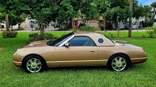 2005 Ford Thunderbird  50th anniversary.  Обзор на русском.