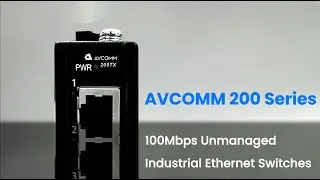 AVCOMM 200 series industrial switch #switch #networkengineer