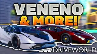 LAMBORGHINI VENENO & MORE In Drive World Update Roblox