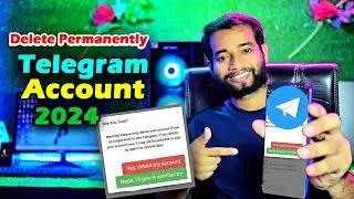 DELETE Telegram Account Permanently in 2024 | New Updates in Telegram |