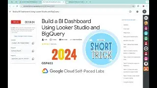 [2024] Build a BI Dashboard Using Looker Studio and BigQuery 