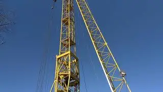 Покраска башенного крана