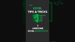 Top Excel shortcuts in 60 Seconds | Excel Tips and Tricks