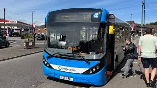 135 Stagecoach Bus - Rotherham to Chapeltown (Full Route)