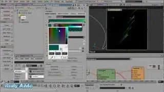 Softimage Xsi - Ice : Strands and Flow along curve