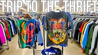 Trip To The Thrift! Flipping Goodwill Clothes on EBAY