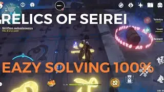 Relics of seirai - Seirei treasure puzzle Quest on Genshin Impact