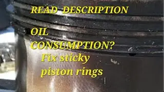 FIX STICKY RINGS, OIL BURNING..Read description please ✌️