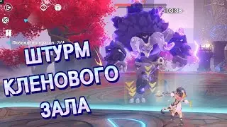 40 минут штурма Кленового зала в Genshin Impact