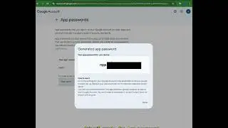 How to setup Google App Password | How To Set Up Gmail SMTP Server.