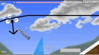 Level Snowy Mountain - Happy Wheels Game - Level Walkthrough