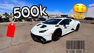 DRIVING A HALF MILLION DOLLAR LAMBORGHINI!! 