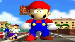 SM64 Bloopers: Attack of the Giant Mario!