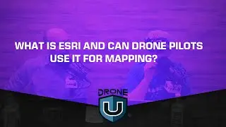 What is ESRI and can drone pilots use it for mapping?