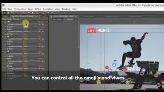 Facebook Live Emojis | After Effects Project Files - Videohive template