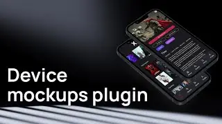 Device mockups plugin in Figma