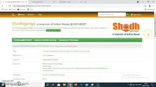How to collect reviews in Shodhganga