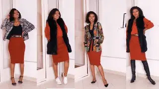 JINSI YA KUSTYLE SKETI YA KUBANA/ HOW TO STYLE PENSIL SKIRT \\GLOW CHARLS