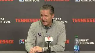 MBB Coach Calipari -  Tennessee Postgame