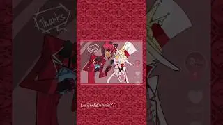 |Thanks..🌹 | Alastor ♡ Lucifer 🍎🐍| Hazbin hotel fanmade comic | #hazbinhotel #capcut #ship